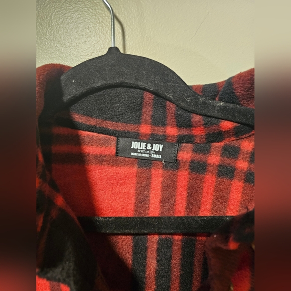 Jolie & joy colbie fleece shacket - Picture 4 of 5